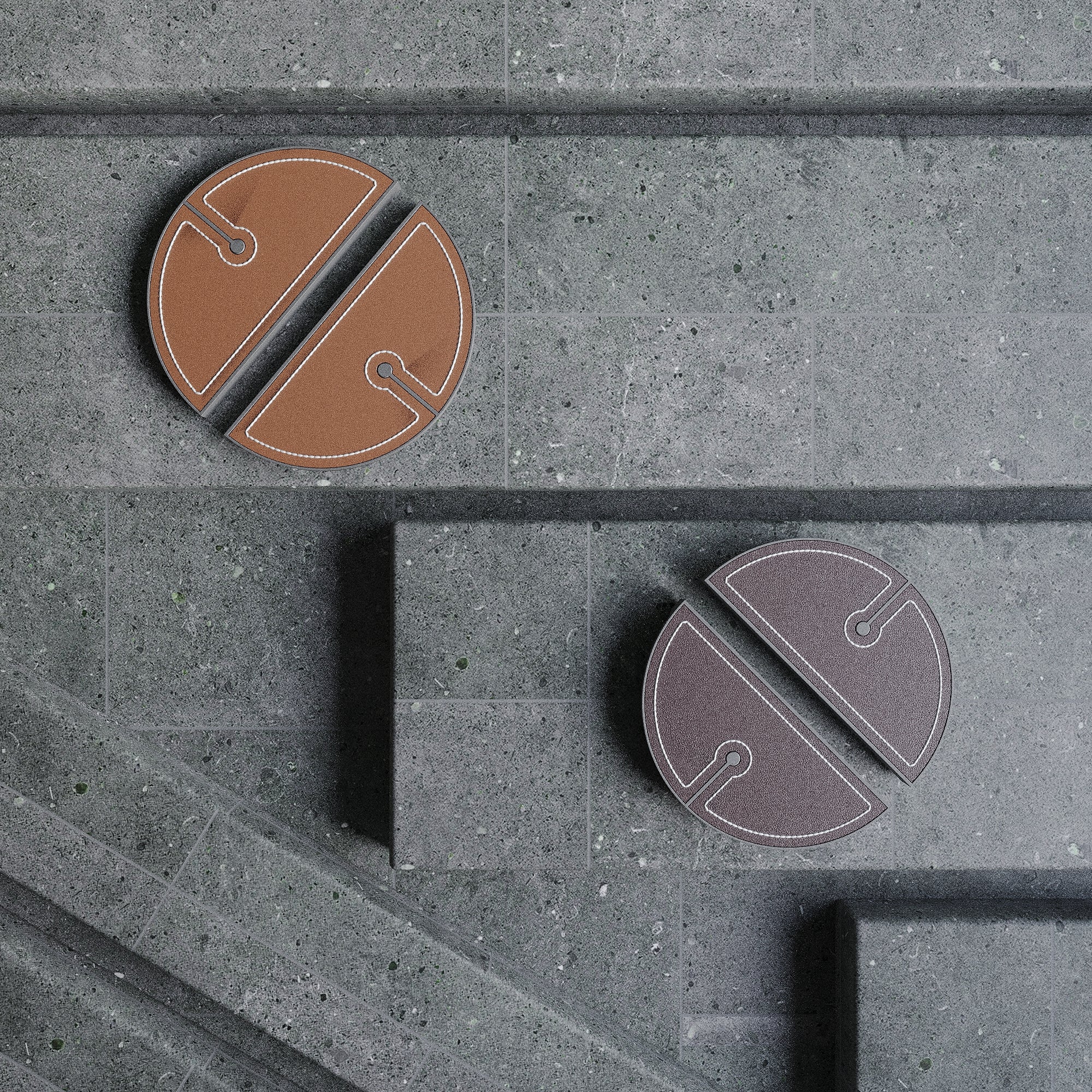 Relo 150 Leather Knob For Drawers & Cupboards