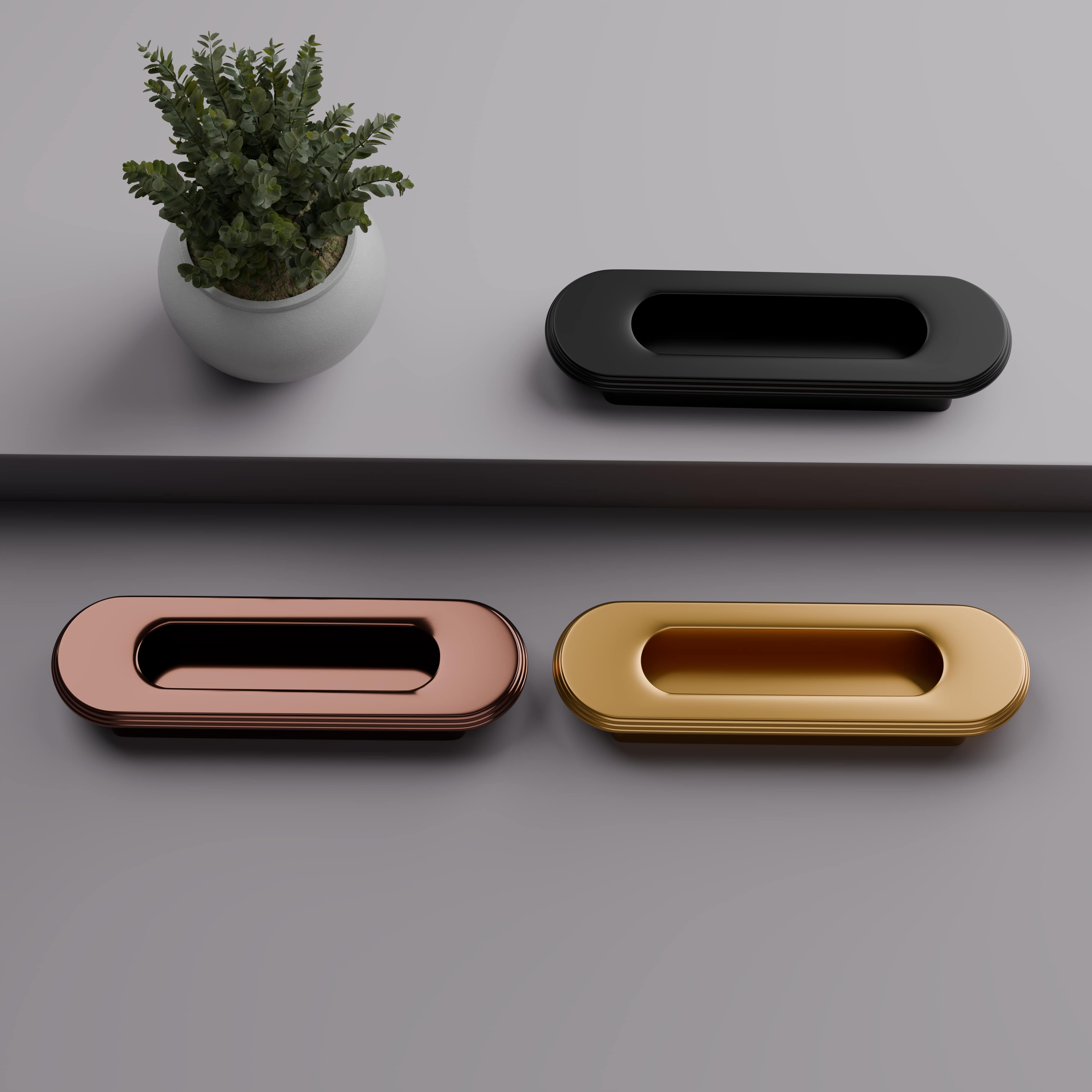 Relo 70005 Concealed Sliding Door Handle