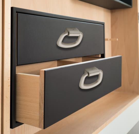 Relo 110 Super Satin Folding Knob For Drawers & Cupboards