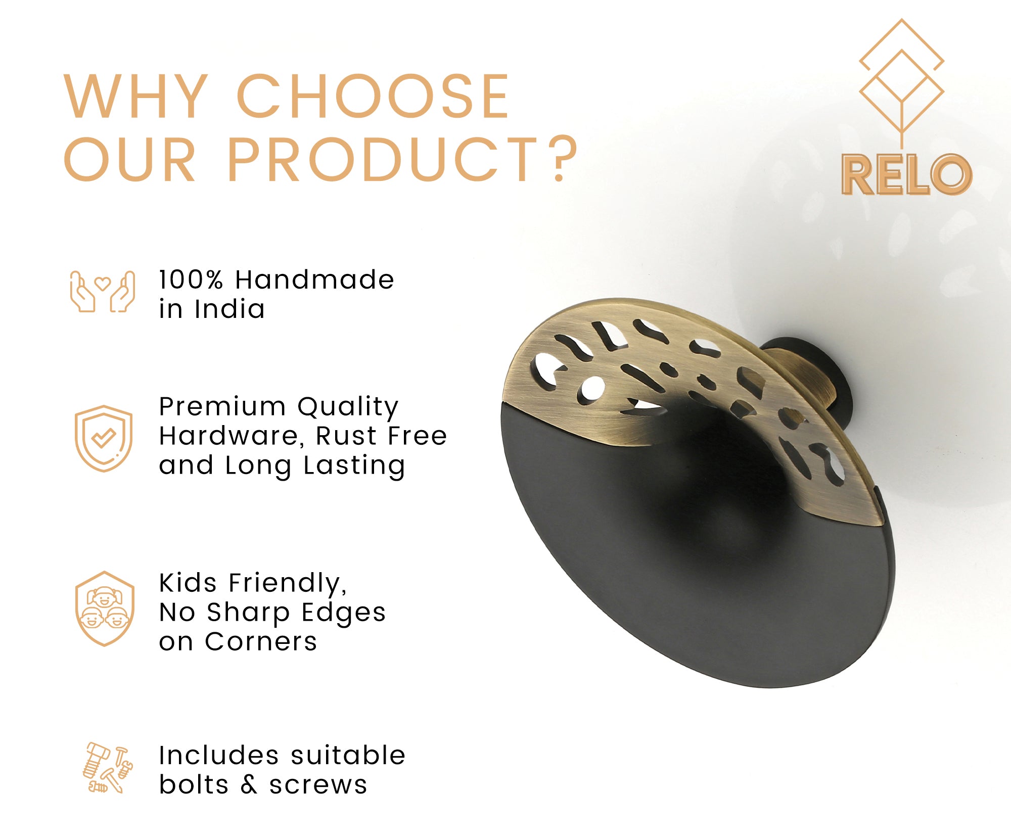 Relo AS-101 Drawer Knob